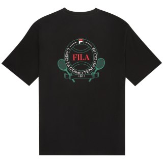 Koszulka męska Fila Parella czarna FAM1108 80010