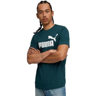 Koszulka męska Puma Ess No.1 Logo Tee (s) zielona 682533 75