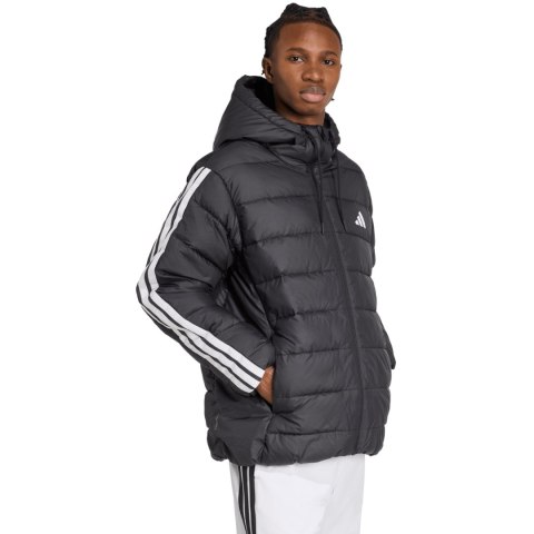 Kurtka męska adidas Essentials Climawarm 3-Stripes czarna JM8355