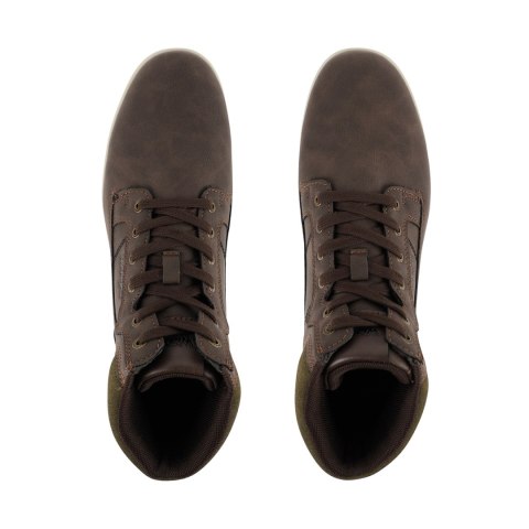 Buty męskie Wrangler Denver Mid ciemny brąz 20253018 IKU