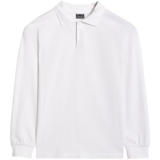 Koszulka dla chłopca longsleeve 4F M483 biała 4FJWAW25TLONM483 10S