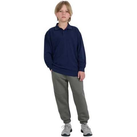 Koszulka dla chłopca longsleeve 4F M483 granatowa 4FJWAW25TLONM483 31S