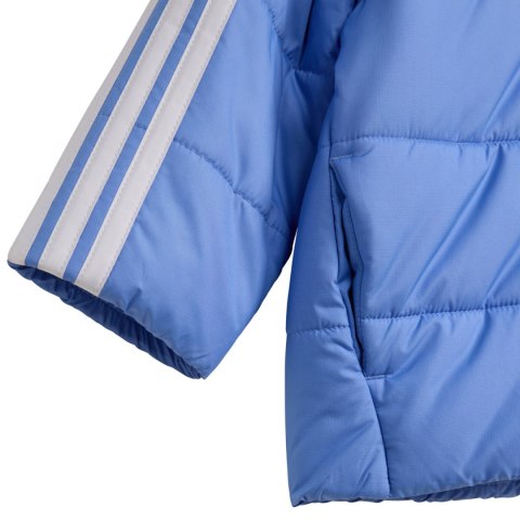 Kurtka dla dzieci adidas Essentials 3-Stripes niebieska JL7464