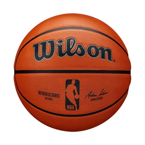Piłka koszykowa Wilson NBA Authentic Series Outdoor pomarańczowa WTB7300XB6
