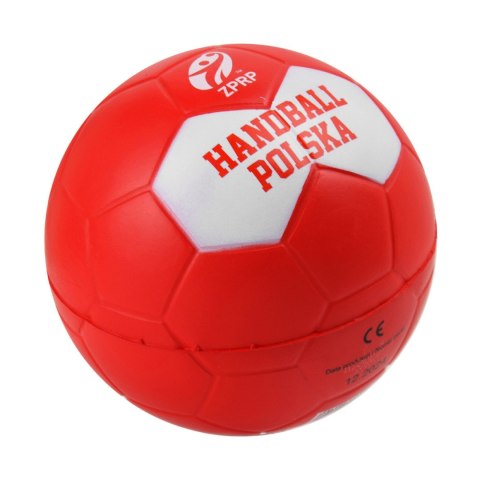 Piłka piankowa Smj ZPRP czerwono-biała UM126-G1