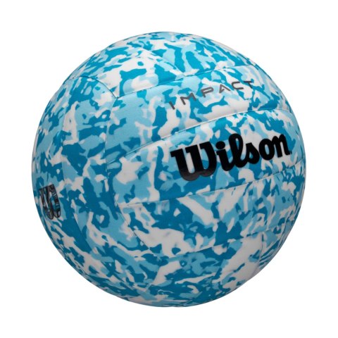 Piłka siatkowa Wilson Impact Gen Green VB niebiesko-biała WV2000801XBOF