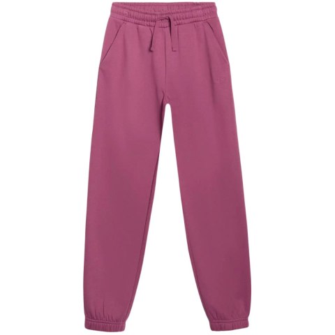 Spodnie dla dziewczynki 4F CAS F1249 ciemny fiolet 4FJWAW25TTROF1249 50S