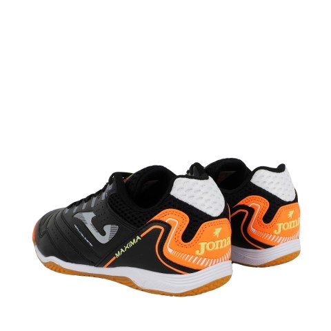 Buty piłkarskie Joma Maxima 2301 Indoor czarno-pomarańczowe MAXS2301INH