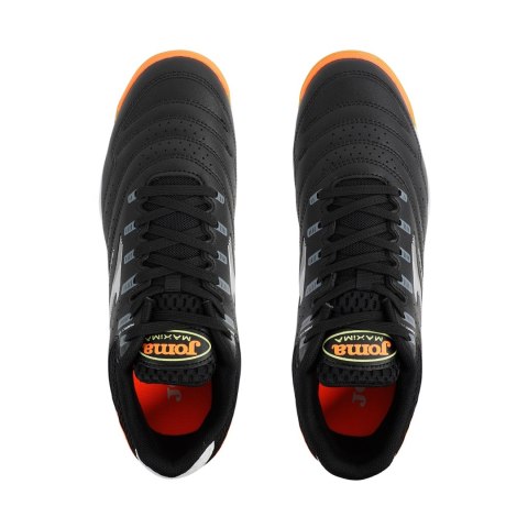 Buty piłkarskie Joma Maxima 2301 Indoor czarno-pomarańczowe MAXS2301INH