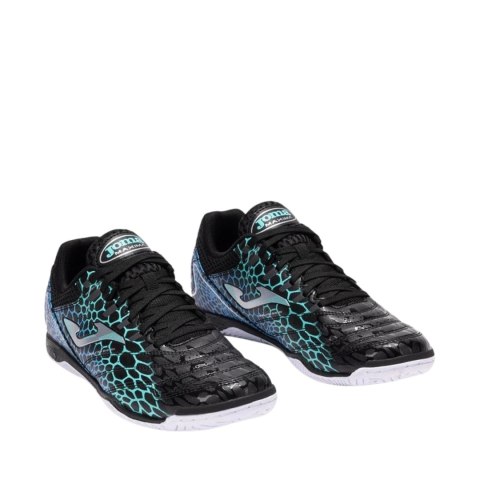 Buty piłkarskie Joma Maxima 2531 Indoor czarno-turkusowe MAXS2531IN