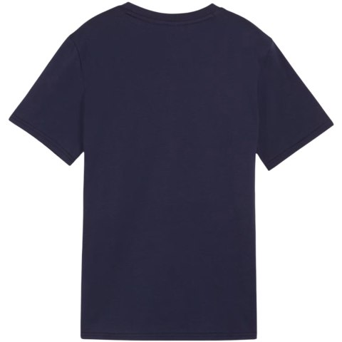 Koszulka dla dzieci Puma Team Goal Casuals Tee granatowa 658616 06