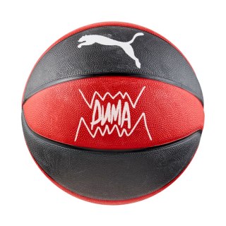 Piłka koszykowa Puma teamJAWS Basketball czerwono-czarna 84688 02