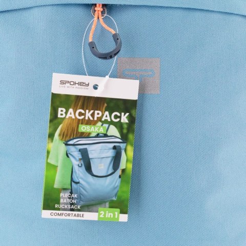 Plecak miejski/torba 2w1 Spokey Osaka 20 l niebieski 943496