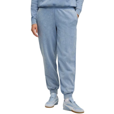 Spodnie damskie Puma ESS Elevated Comfort Wash Sweatpants niebieskie 688104 34