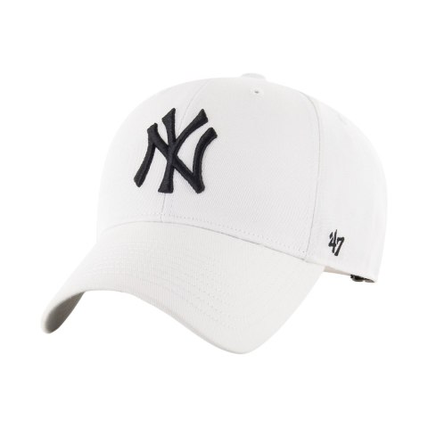 Czapka z daszkiem dla dzieci '47 New York Yankees Raised Basic biała B-RAC17CTP-WH-KIDS