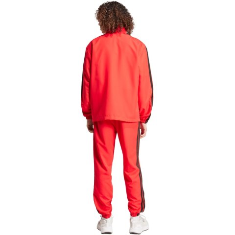 Dres męski adidas Sportswear Basic 3-Stripes Woven czerwony JI8851