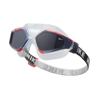 Okulary pływackie Nike Expanse Swim Mask bezbarwno-czerwone NESSC151-620 OS