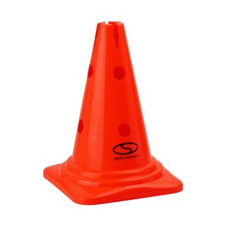 Pachołek Smj 30 cm czerwony z otworami VCM-12H8