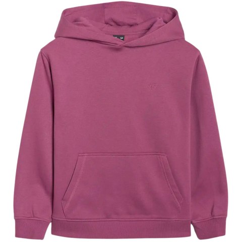 Bluza dla dziewczynki 4F F1953 ciemny fiolet 4FJWAW25TSWSF1953 50S