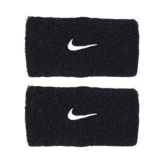 Frotki na rękę Nike Swoosh Wristbands 2 szt. czarne N1012406010OS