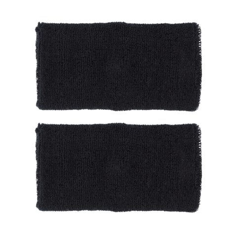 Frotki na rękę Nike Swoosh Wristbands 2 szt. czarne N1012406010OS