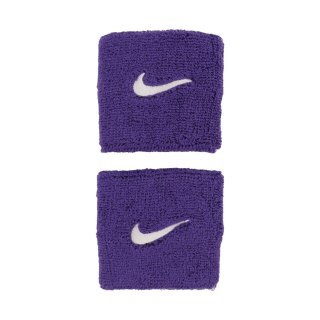 Frotki na rękę Nike Swoosh Wristbands 2 szt. fioletowe N1012405588OS