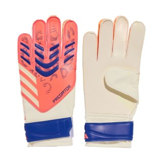 Rękawice bramkarskie adidas Predator Glove Training biało-pomarańczowe JN5355