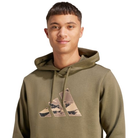 Bluza męska adidas Camo oliwkowa JM6379
