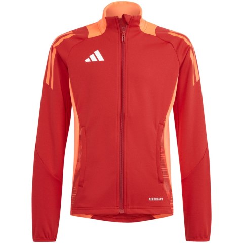 Bluza dla dzieci adidas Tiro 24 Competition Training czerwono-pomarańczowa IR5500