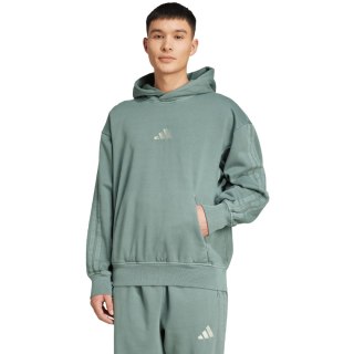 Bluza męska adidas A SZN W FL HD zielona JL6538