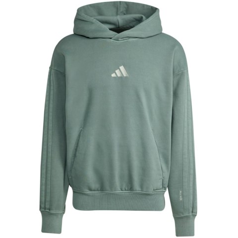 Bluza męska adidas A SZN W FL HD zielona JL6538