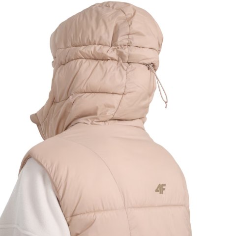 Kamizelka damska 4F F221 beżowa 4FWAW25TVJAF221 083S