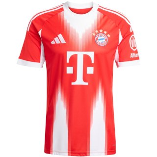 Koszulka męska adidas FC Bayern 25/26 Home czerwona JJ2137
