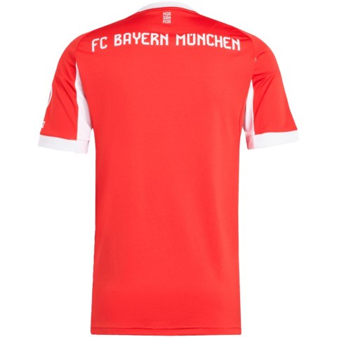 Koszulka męska adidas FC Bayern 25/26 Home czerwona JJ2137