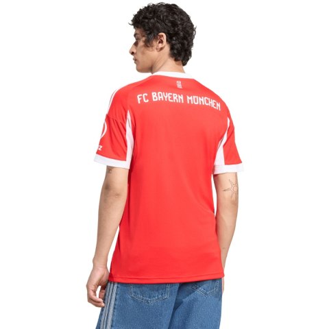 Koszulka męska adidas FC Bayern 25/26 Home czerwona JJ2137