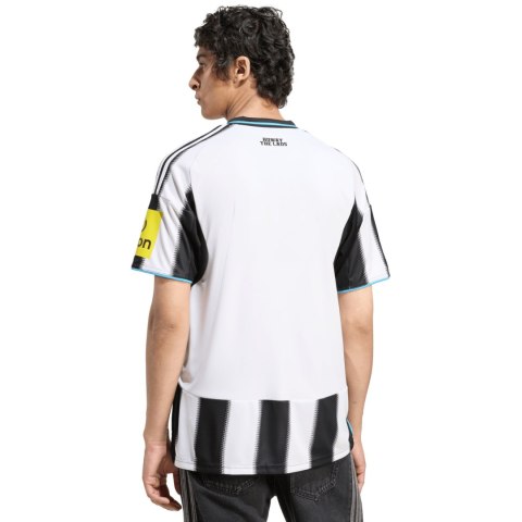 Koszulka męska adidas Newcastle United FC 25/26 Home biało-czarna JI7382