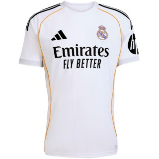Koszulka męska adidas Real Madrid 25/26 Home biała JJ1931