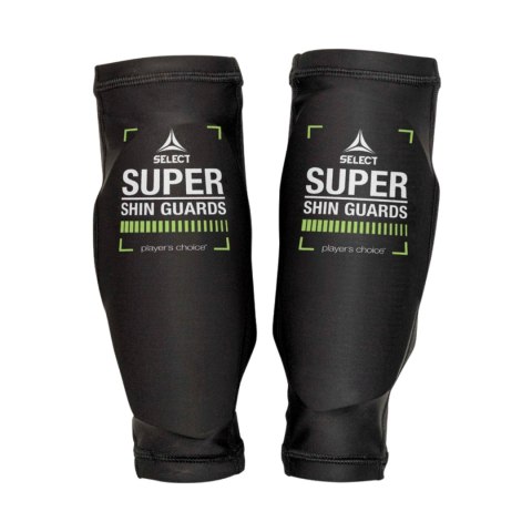 Ochraniacze piłkarskie Select Super v25 zielono-czarne 18876