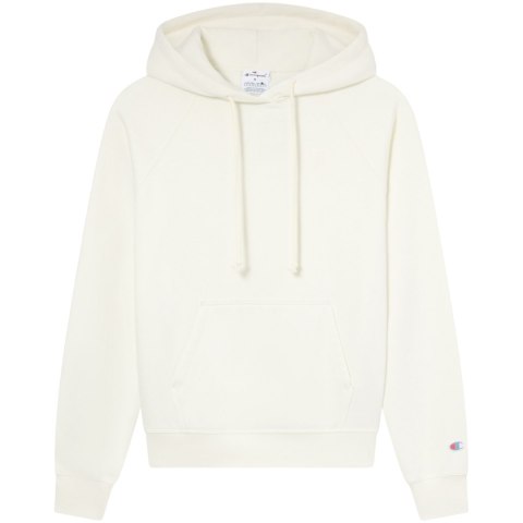 Bluza damska Champion Hooded Sweatshirt kremowa 118160 WW049