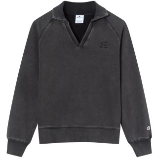 Bluza damska Champion Polo Neck Sweatshirt szara 118366 KK001