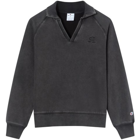 Bluza damska Champion Polo Neck Sweatshirt szara 118366 KK001