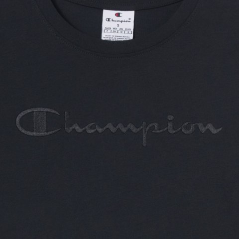 Koszulka damska Champion SS Tee czarna 118382 KK001