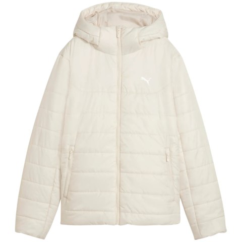 Kurtka damska Puma ESS Hooded Padded ecru 685231 87