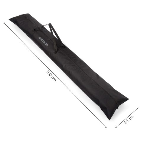 Pokrowiec na narty Meteor Croma czarny 17677
