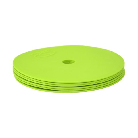 Znaczniki pola płaskie okrągłe Smj 12 szt. zielone ZPO-G