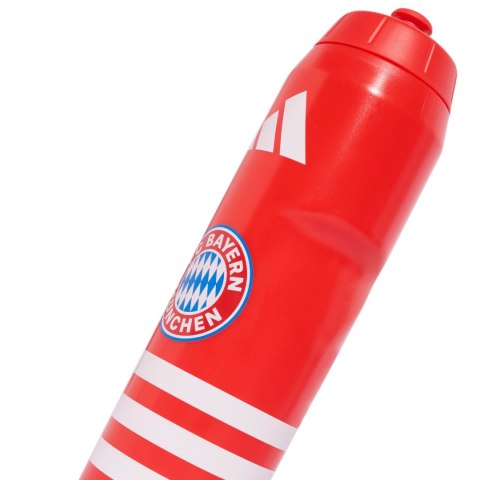 Bidon adidas FC Bayern Monachium Home czerwono-biały JX0498
