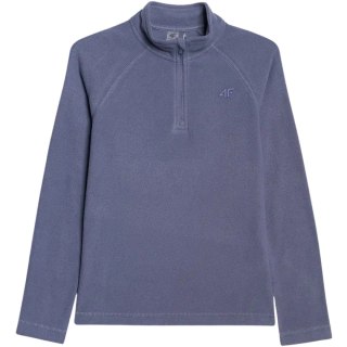 Bluza polarowa dla dziewczynki 4F F060 granat 4FJWAW25UFLEF060 31S