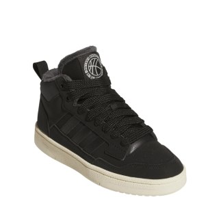 Buty dla dzieci adidas Rapid Court Mid Winterized czarne JR1027