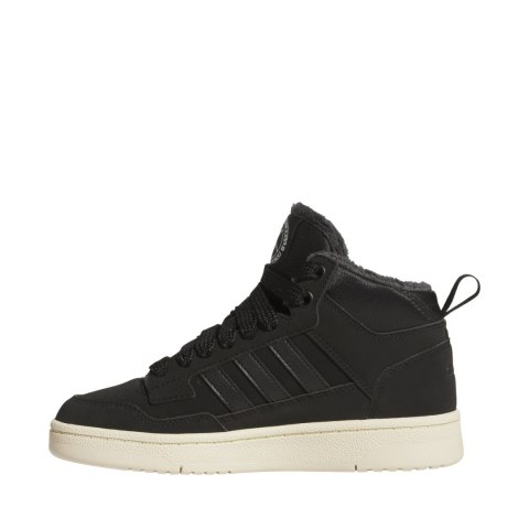 Buty dla dzieci adidas Rapid Court Mid Winterized czarne JR1027