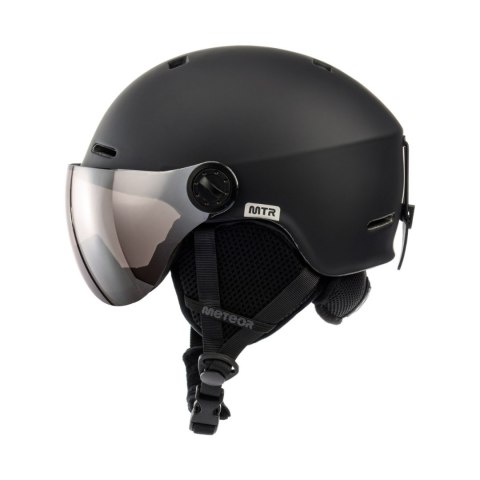 Kask narciarski Meteor Falven L 58-61 cm czarny 24970